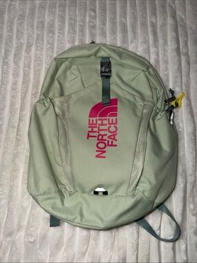 electra new taupe green backpack north face The North Face | Bags | North Face Womens Electra Backpack Grey Heather Ice  Green Like New